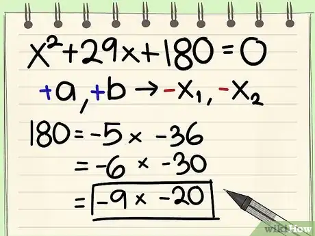 Image titled Solve Quadratic Equations with the "Transforming Method" Step 3